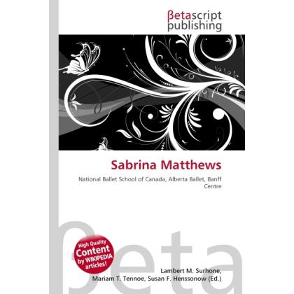 Sabrina Matthews, Fachbücher