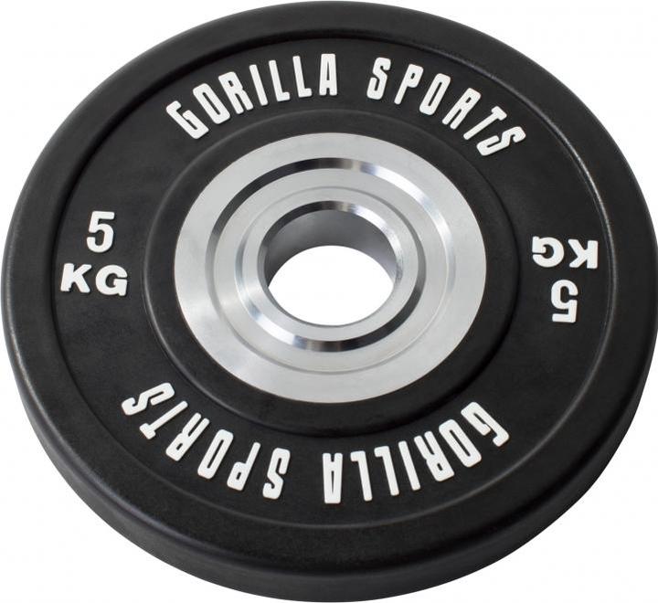 Immagine prodotto Gorilla Sports Set di bilancieri Bumper Plates (1 x 140 kg)