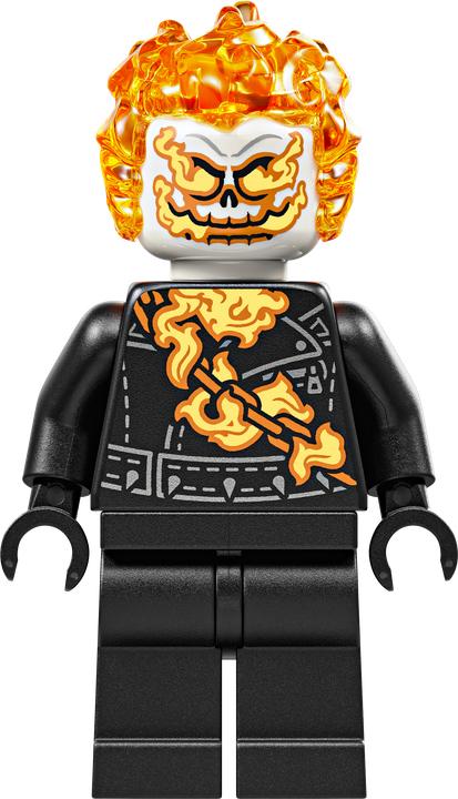 Produktbild LEGO Super Heroes Spider-Man vs. Ghost Rider auf seinem Motorrad (76335, LEGO Marvel)