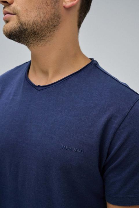 Immagine prodotto Salsa Jeans T-Shirt T-Shirt V Neck Raw Edge Slim Fit (L)