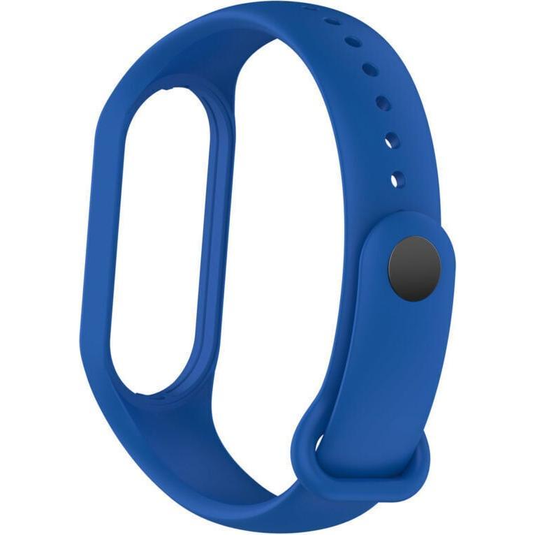 Thumbnail - Strap-it Silikonarmband (Silikon, Mi Band 7), Uhrenarmband, Blau