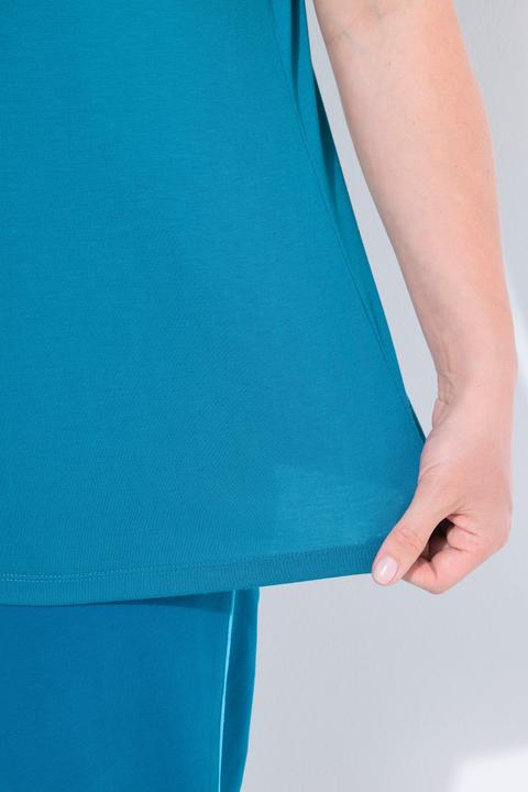 Immagine prodotto Ulla Popken Maglia funzionale con scollo a V, mezze maniche e finissaggio antibatterico (62)