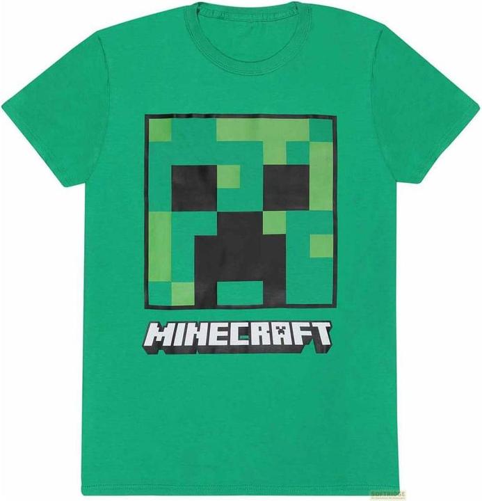 Heroes Inc Minecraft T-Shirt Creeper Face Grösse S (S)