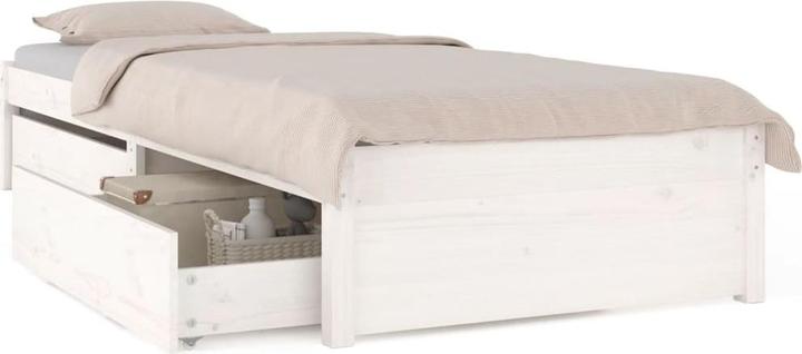 Actual product image vidaXL Bettgestell (90 x 190 cm)