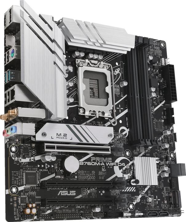 Actual product image ASUS PRIME B760M-A WIFI D4 (LGA 1700, Intel B760, mATX)
