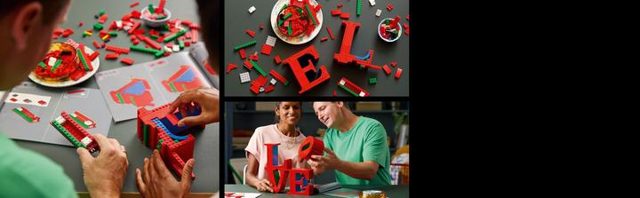 Actual product image LEGO Love (31214, LEGO Art)
