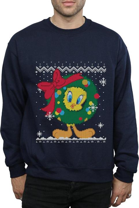 Immagine prodotto Looney Tunes Tweety Pie Christmas Fair Isle Felpa Uomo (XL)
