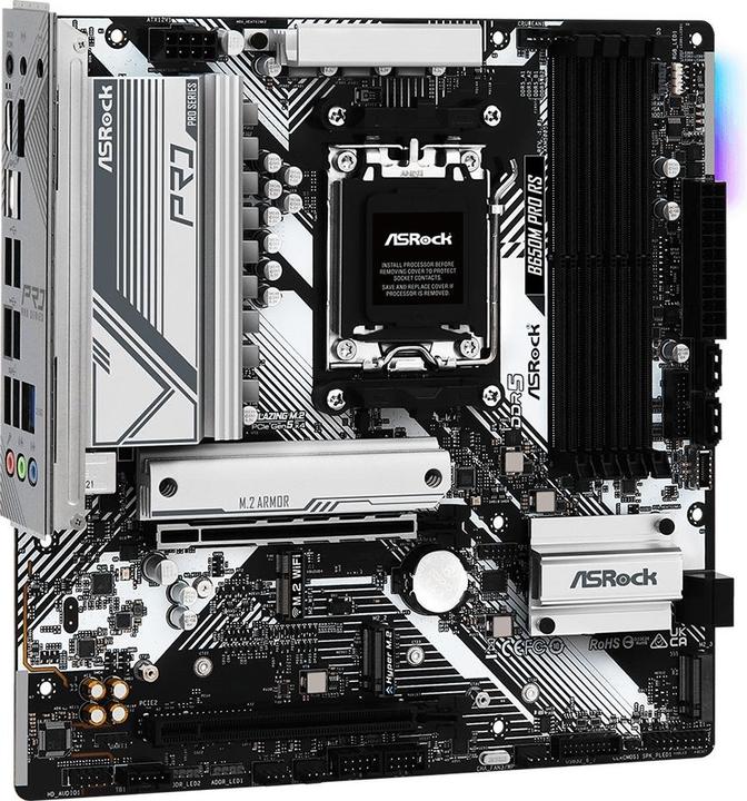 AsRock B650M PRO RS AM5 retail (AM5, AMD B650, mATX)