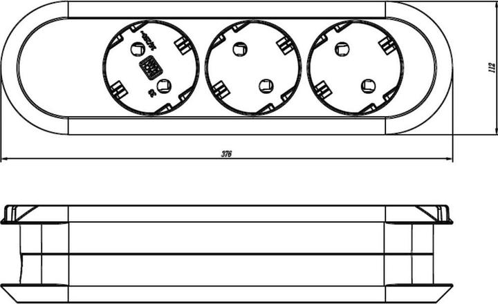 Immagine prodotto Bachmann Prolunga SMART (3x, CEE 7/3, 1.50 m)