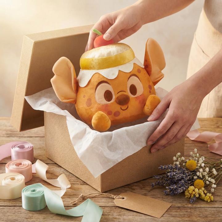 Actual product image Disney Store - Stitch - Ananaskuchen - Kuscheltier (18 cm)