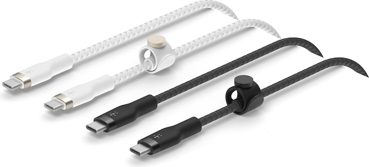 Belkin USB-C to USB-C Braided Silicone 1m Twin (1 m, USB 2.0)