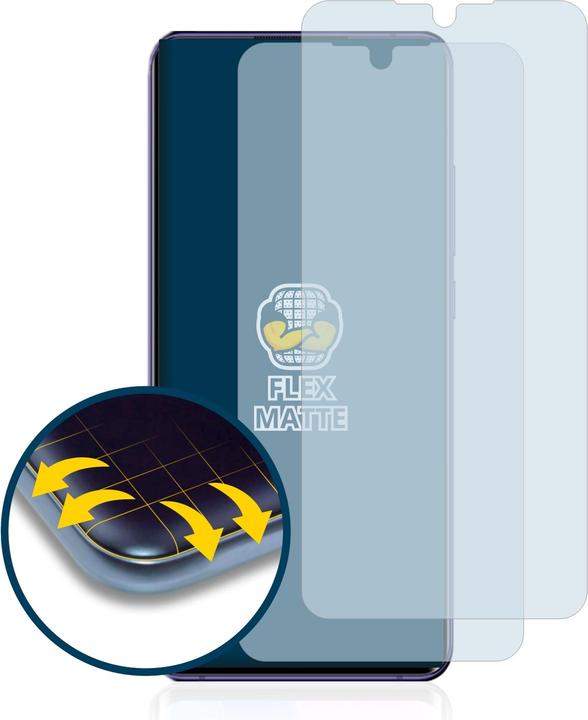 Produktbild BROTECT Full-Cover Displayschutz Matt (2 Stück, Xiaomi Mi Note 10 Lite)