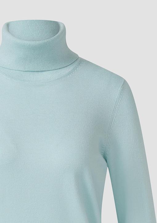 Produktbild S.Oliver Strickpullover Rollkragenpullover aus Viskosemix (44)