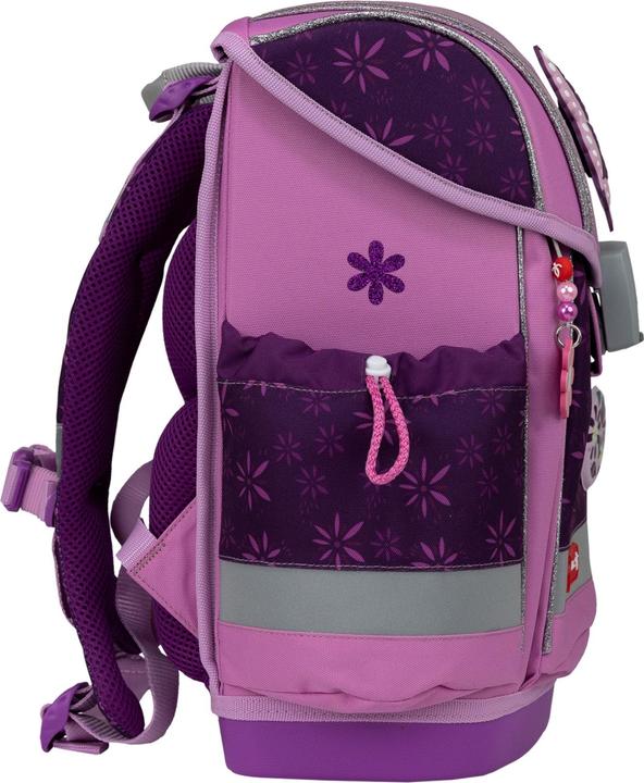 Actual product image Belmil Classy Plus ergonomisches Schulranzenset 5tlg. "Purple Sprin (19 l)