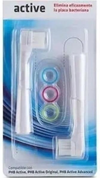 PHB Elektrischer Zahnbürstenkopf Active Adult - 2er-Pack (2 x)