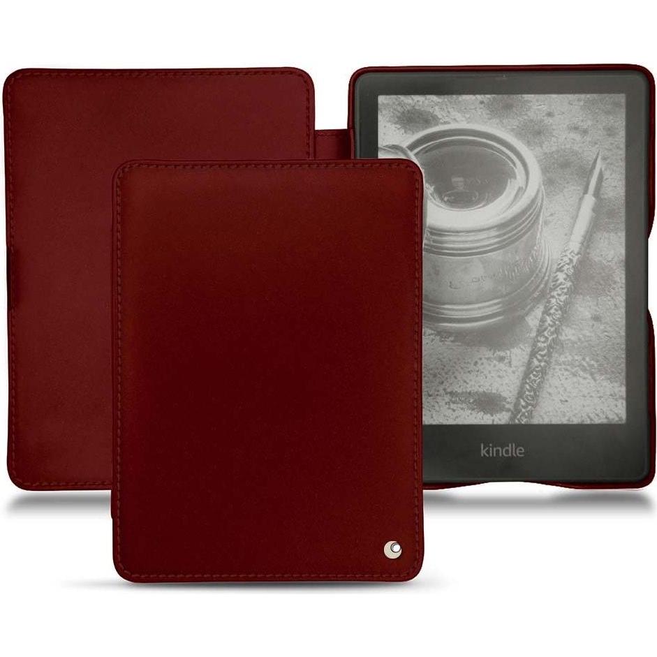 Thumbnail - Noreve Lederschutzhülle horizontal (Kindle Papewhite (2021)), Tablet Hülle, Rot