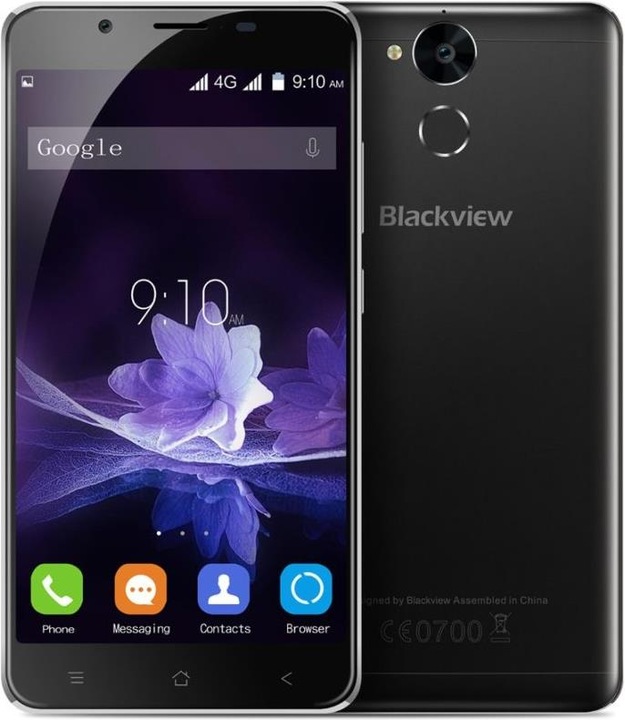 Blackview P2 (64 GB, Nero opaco, 5.50", Doppia SIM Ibrida, 13 Mpx, 4G)