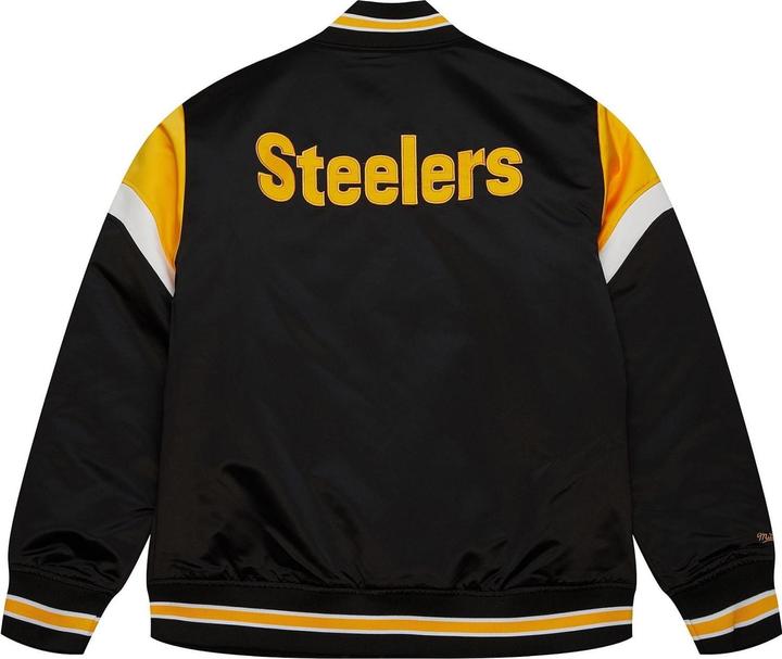 Immagine prodotto Mitchell & Ness M&N Giacca in raso pesante NFL Pittsburgh Steelers - S (S)