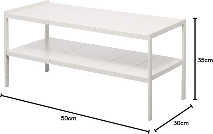 Produktbild Yamazaki 2-stöckiges ausziehbares Regal TOWER