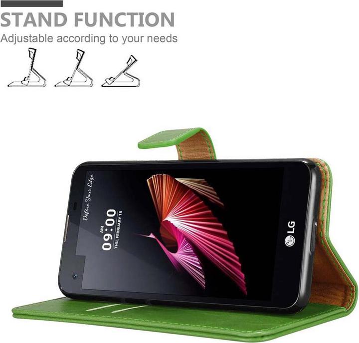 Actual product image Cadorabo Book Luxury Cover (LG X Screen)