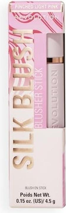 Actual product image Makeup Revolution Skin Silk Blush Stick (Light Pink Marble)