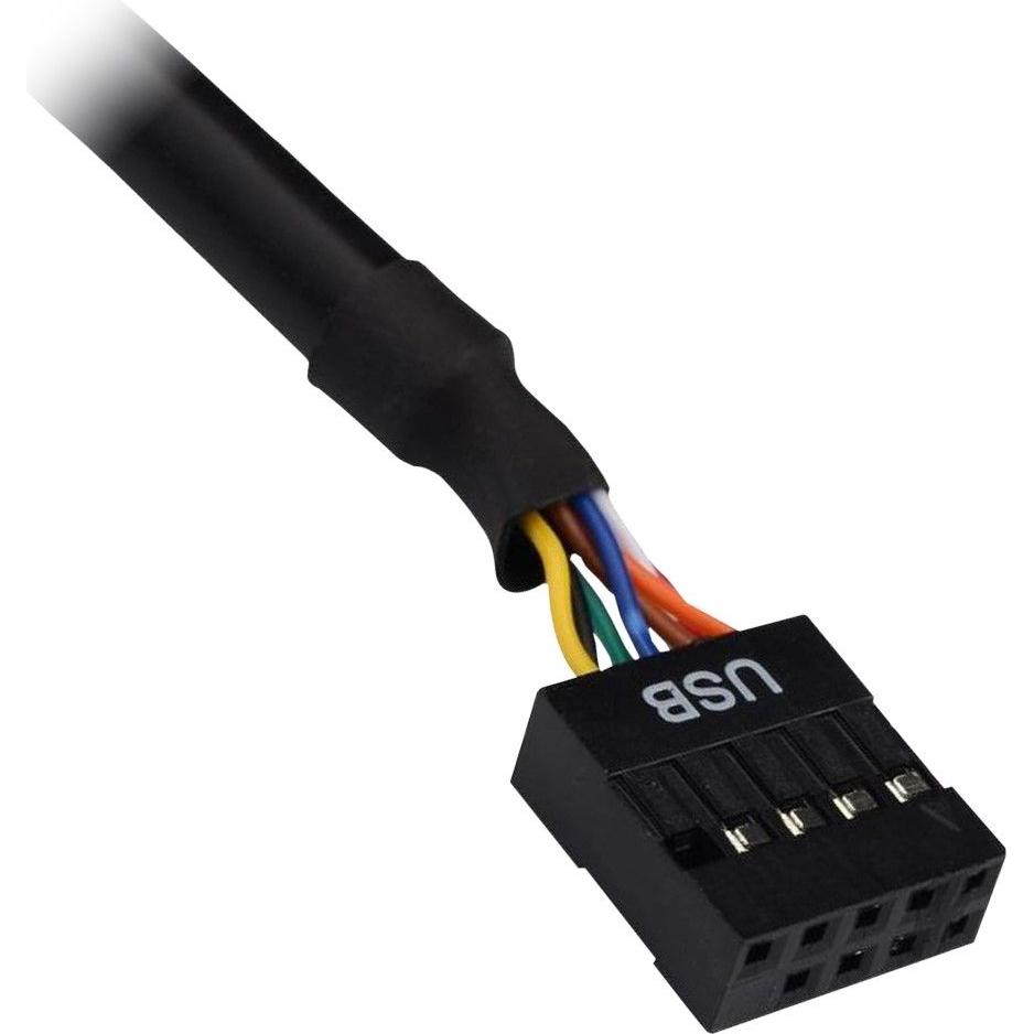 Thumbnail - Intertech Card Reader CI-02 USB 2.0 für gängige Speicherk. (USB), Speicherkartenlesegerät, Schwarz