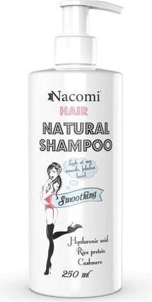 Produktbild Nacomi Hair Natural Shampoo Smoothing Smoothing And Moisturizing Hair Shampoo 250Ml (250 ml, Flüssiges Shampoo)