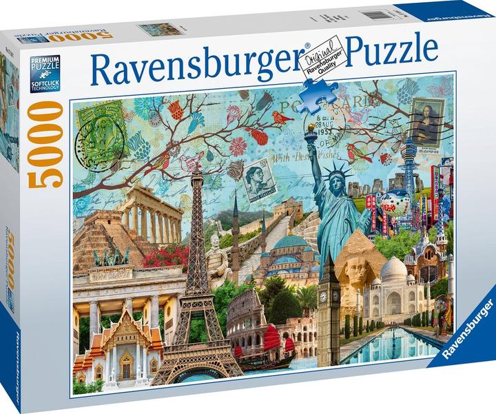 Immagine prodotto Ravensburger Collage di grandi città (5000 pezzi)