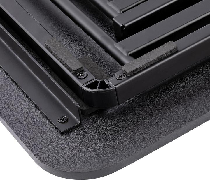 Actual product image StarTech com LAPTOP-SIT-STAND, Noir, 45 - 405 mm, 40,5 cm, 8 kg, Acier, 470 mm