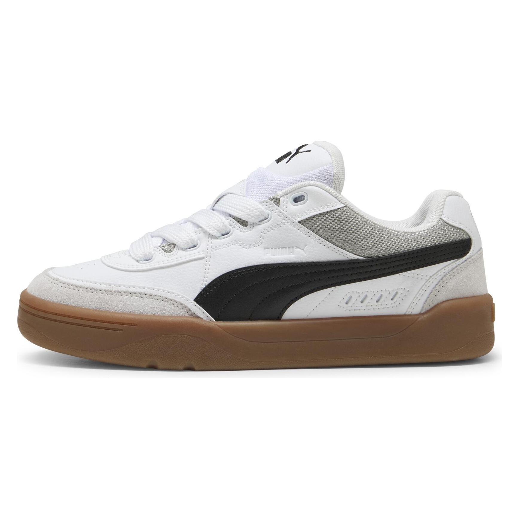 Puma, Unisex, Sneakers, Park Lifestyle SK8, Schwarz, Grau, Weiss, (39)