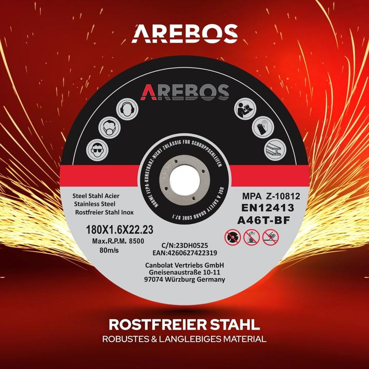 Immagine prodotto Arebos Disco da taglio