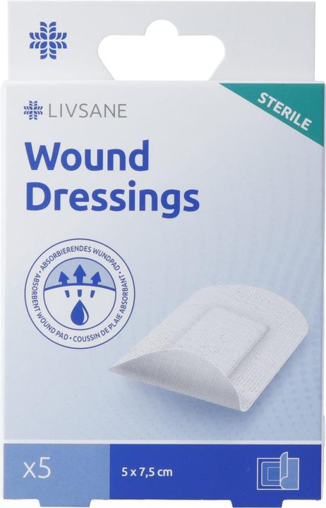 Produktbild Livsane Sterile Wound Dressings (5 x)