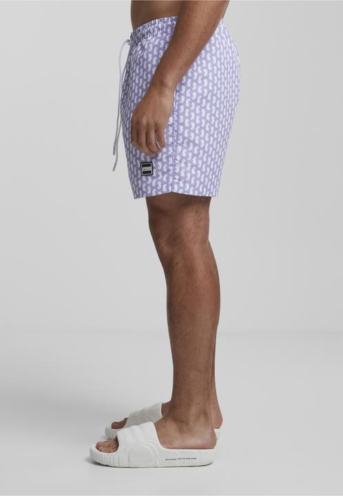Produktbild Urban Classics Pattern Swim Shorts - 4984 (4XL)
