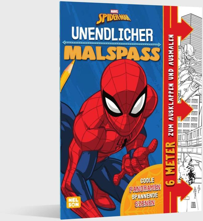 Actual product image MARVEL Spider-Man Unendlicher Malspass