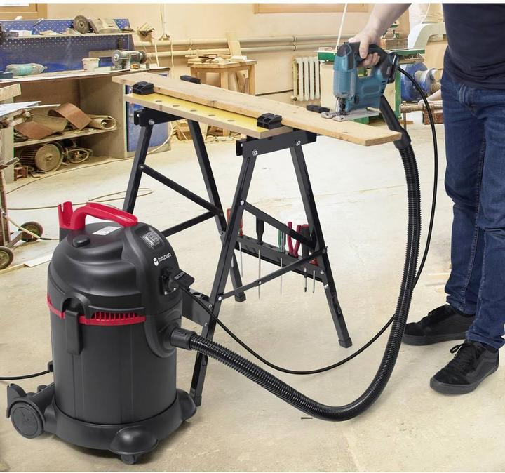 Productafbeelding Toolcraft YH-WB014 Mobiele werkbanktafel inklapbaar (B x H x D) 605 x 625 x 755 mm (60.50 cm, 75.50 cm)