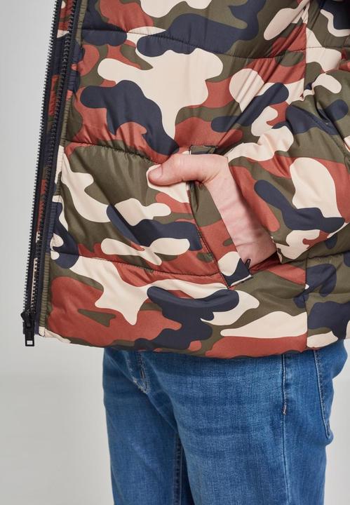 Produktbild Urban Classics Hooded Camo Puffer Jacket (XL)