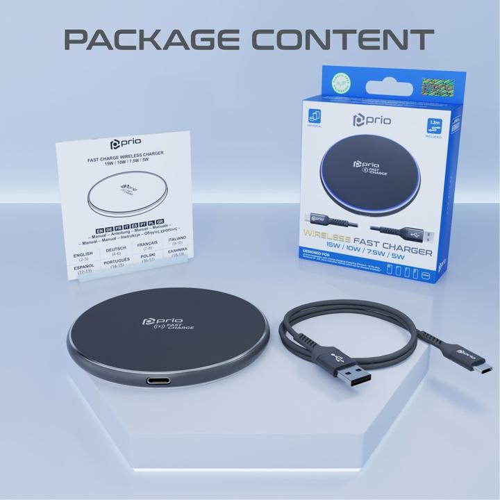 Image du produit prio Chargeur rapide (15 W)