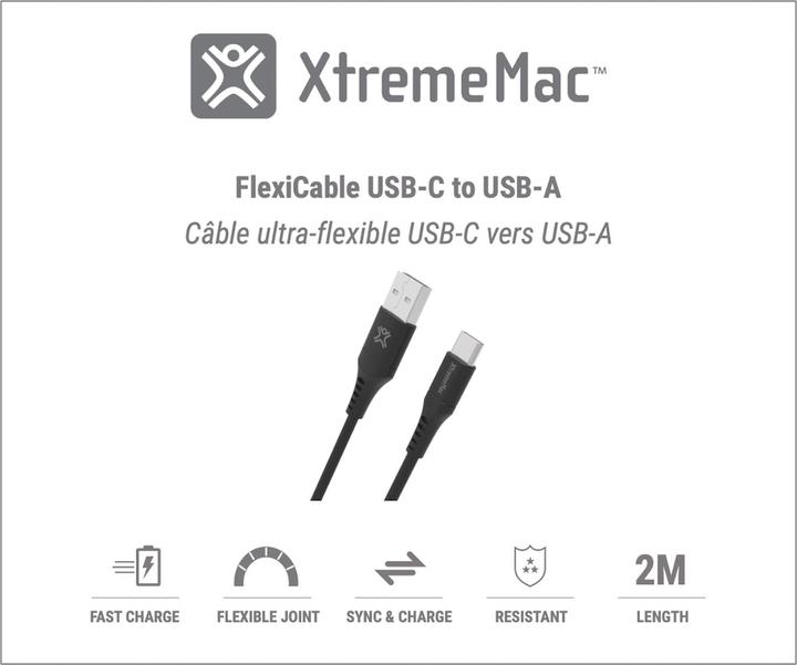 Immagine prodotto XtremeMac Flexi USB-C a USB-A (1 m, USB 3.0, 15 W)