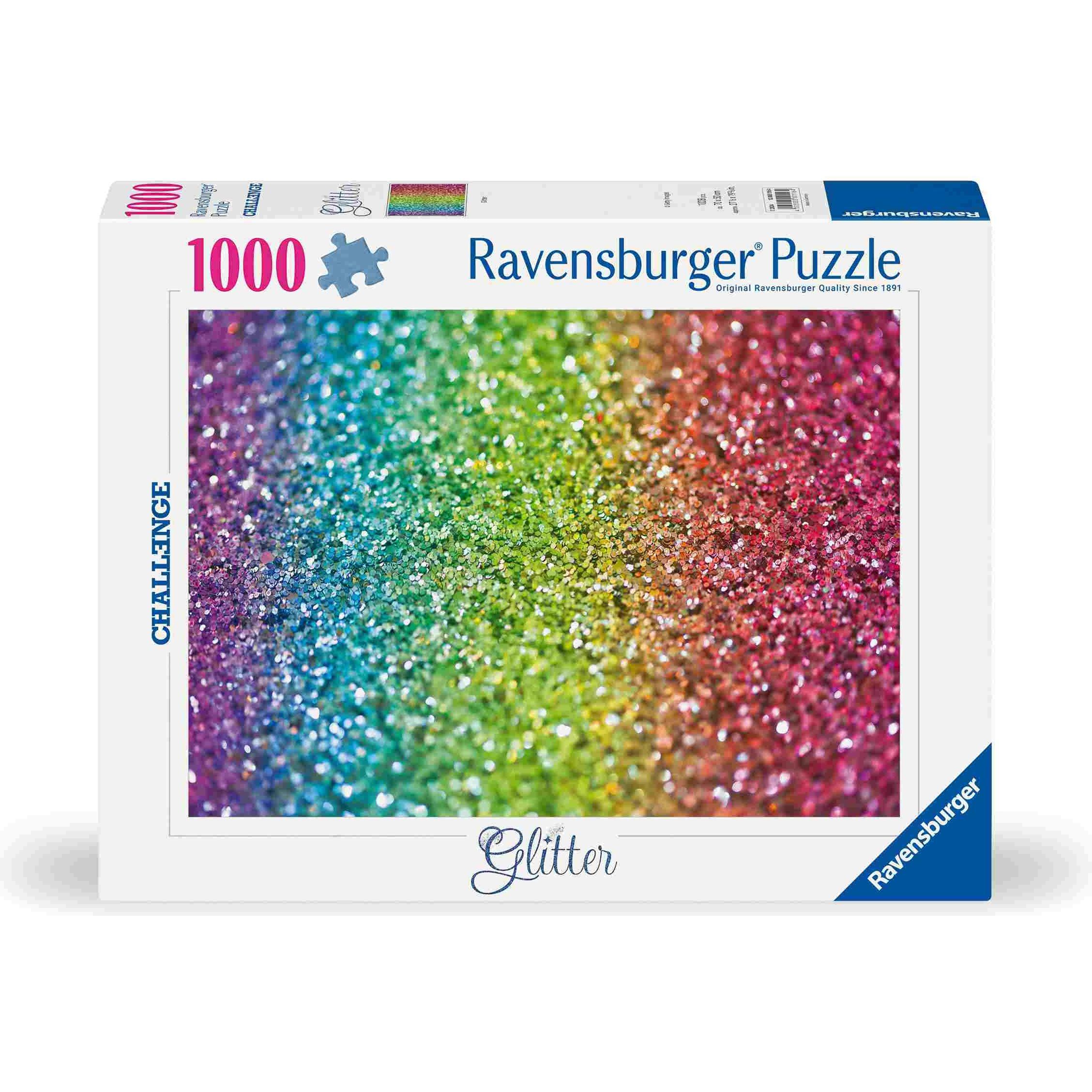 Ravensburger Challenge Puzzle 12000116 - Glitzer - 1000 Teile Puzzle für Erwachsene und Kinder ab (1000 Teile)
