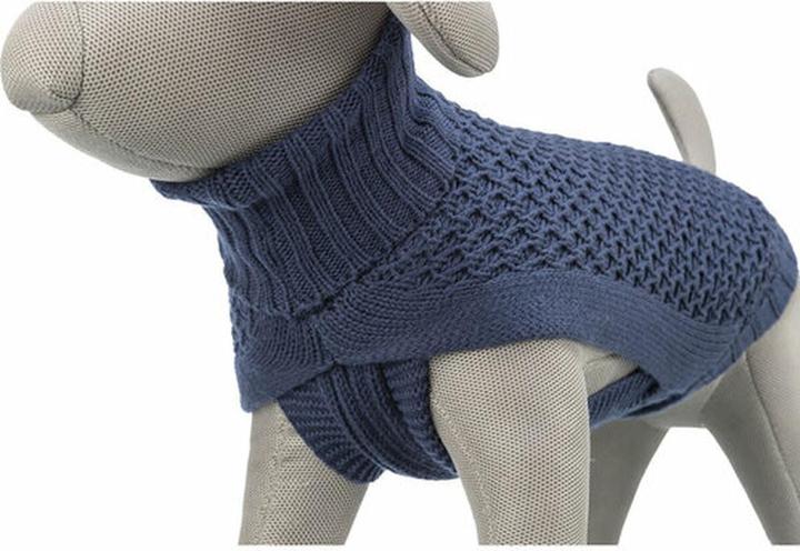 Actual product image Trixie Norwood M jumper, 45 cm, dark blue (M, Dog jumper)