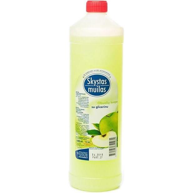 No Name, Handseife, Liquid Soap Apple Arom With Glic 1000ml (Flüssigseife, 1000 ml)
