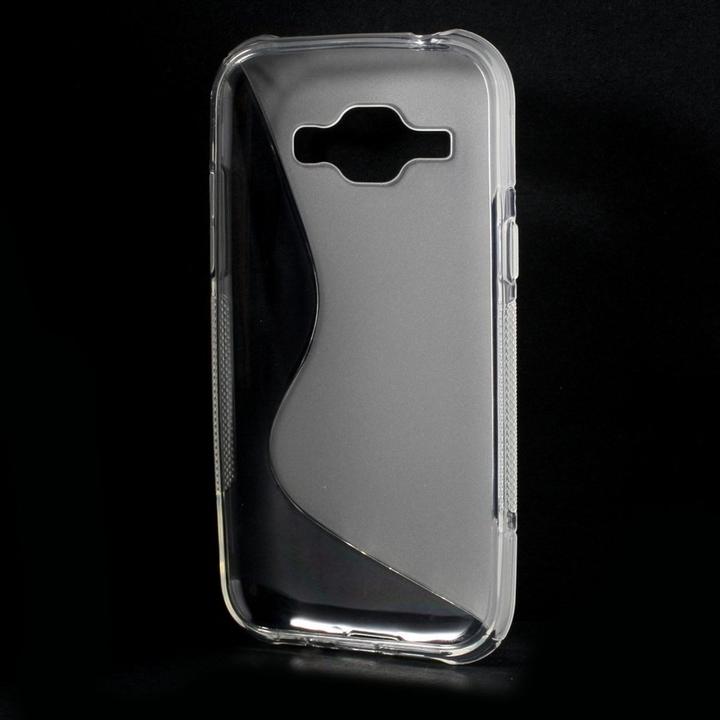 Actual product image König Design Mobile phone cover TPU protective cover for Samsung Galaxy J1 Transparent