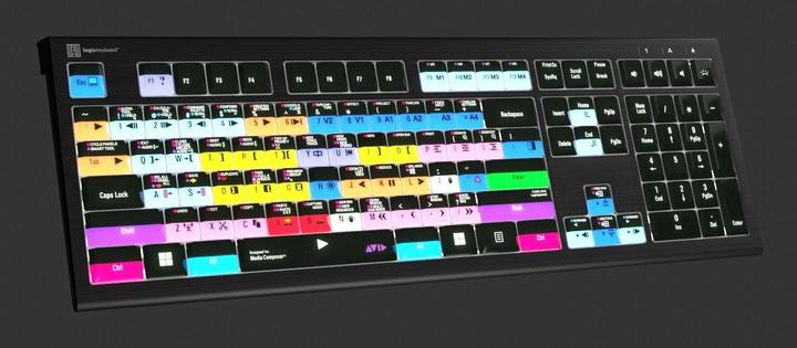Immagine prodotto Logickeyboard Avid Media Composer Astra 2 Pro UK (PC) (Ing. Int., Cablato)