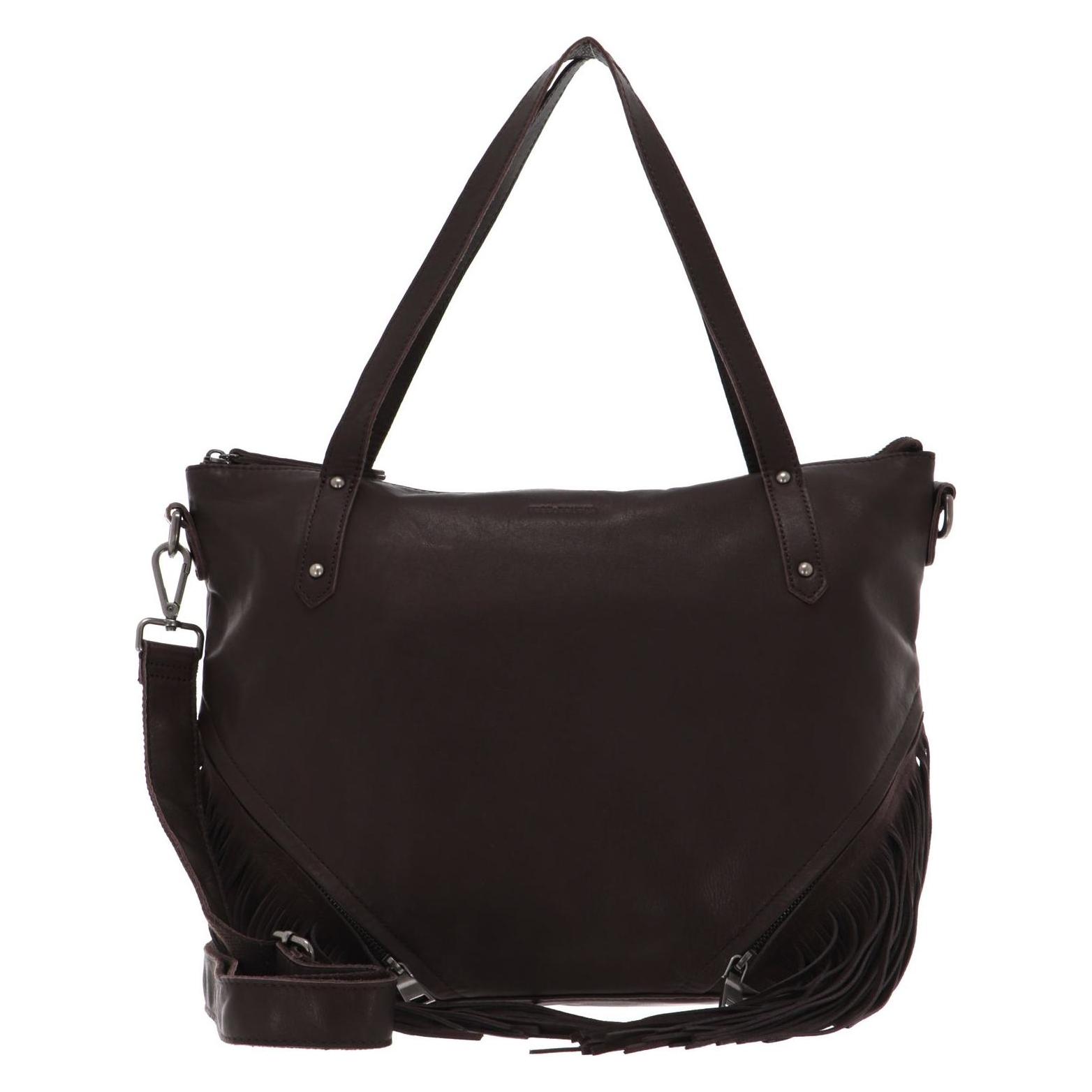 FredsBruder, Damen, Handtasche, Frim Collection Tin Shoulder Bag, Braun