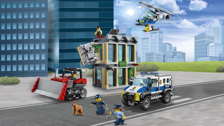 Actual product image LEGO City bank robbery (60140, LEGO City)
