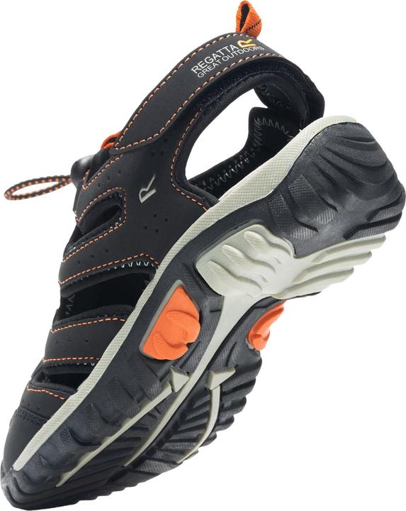 Orange, Rost, Schwarz