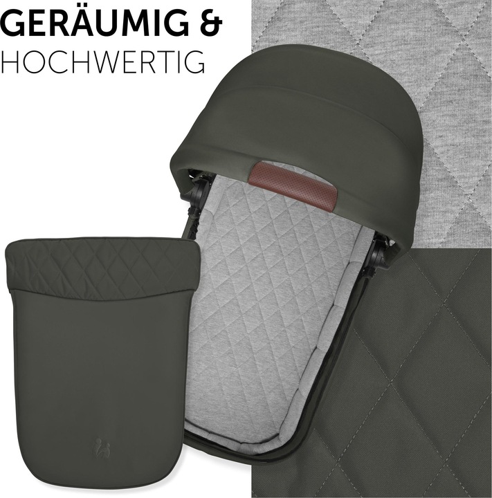 Produktbild Hauck Walk N Care Carrycot Dark Olive