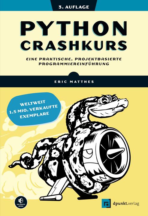 Produktbild Python Crashkurs (Deutsch, Volkmar Gronau, Eric Matthes, 2023)