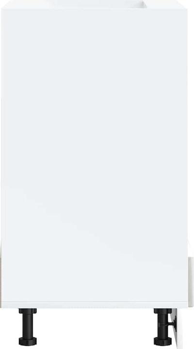 Immagine prodotto vidaXL Mobile da forno Lucca in cemento grigio a base di legno (60 x 46 x 81,5 cm)