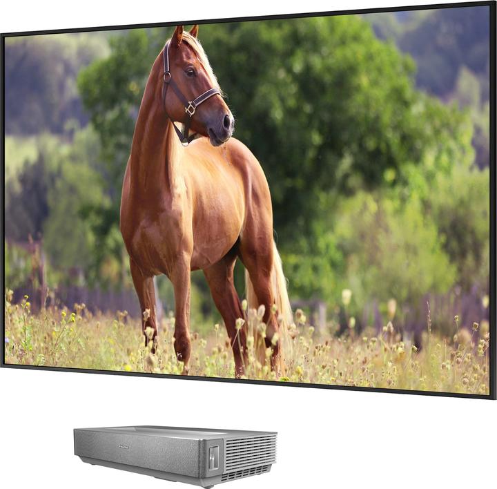 Actual product image Hisense 100L5HD incl. 100" ALR Daylight Screen (4K, 2600 lm, 0.25:1)